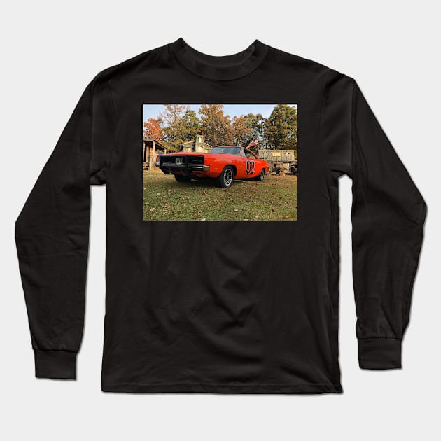 Georgia General Lee Long Sleeve T-Shirt by GeorgiaGENERALLEE